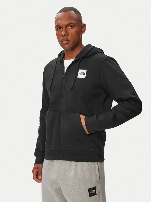 The North Face The North Face Majica dugih rukava Evo Box Hd NF0A8JAZ Crna Regular Fit