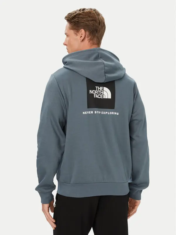 The North Face The North Face Majica dugih rukava Evolution Box Nse NF0A8CWP Siva Regular Fit