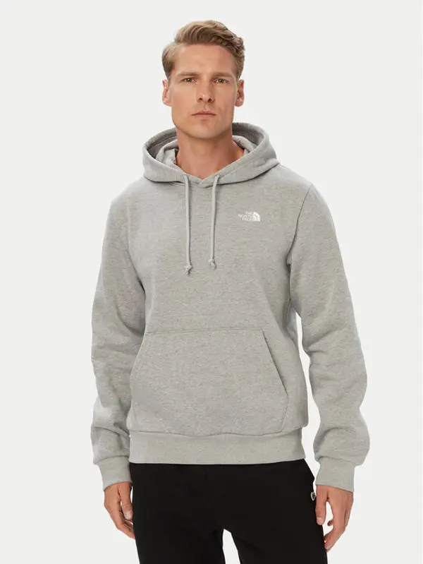 The North Face The North Face Majica dugih rukava Evolution Simple Dome NF0A8CWM Siva Regular Fit