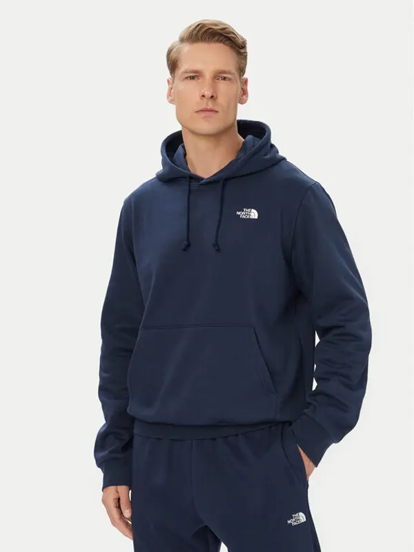 The North Face The North Face Majica dugih rukava Evolution Simple Dome NF0A8CWM Tamnoplava Regular Fit