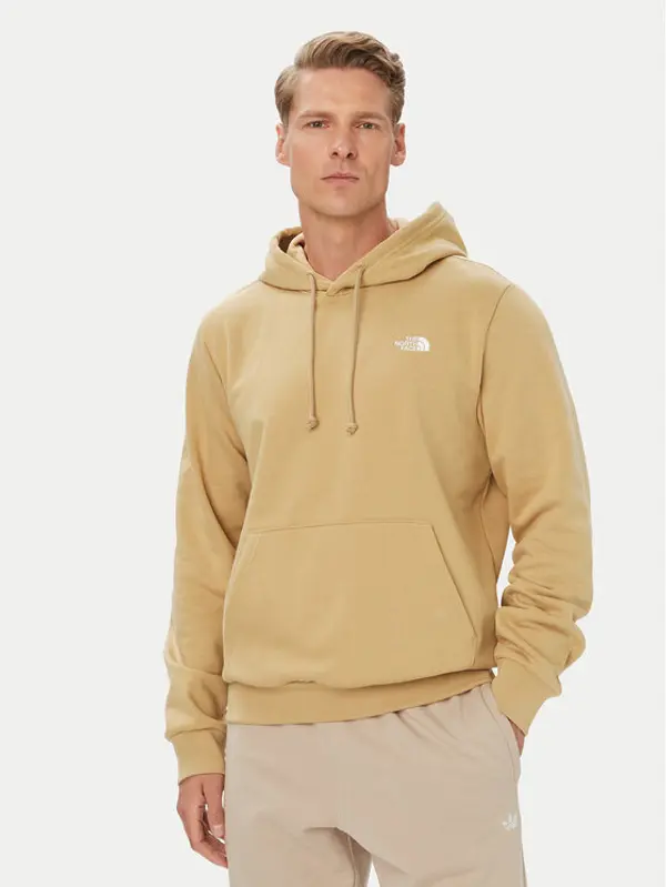 The North Face The North Face Majica dugih rukava Evolution Simple Dome NF0A8CWM Žuta Regular Fit