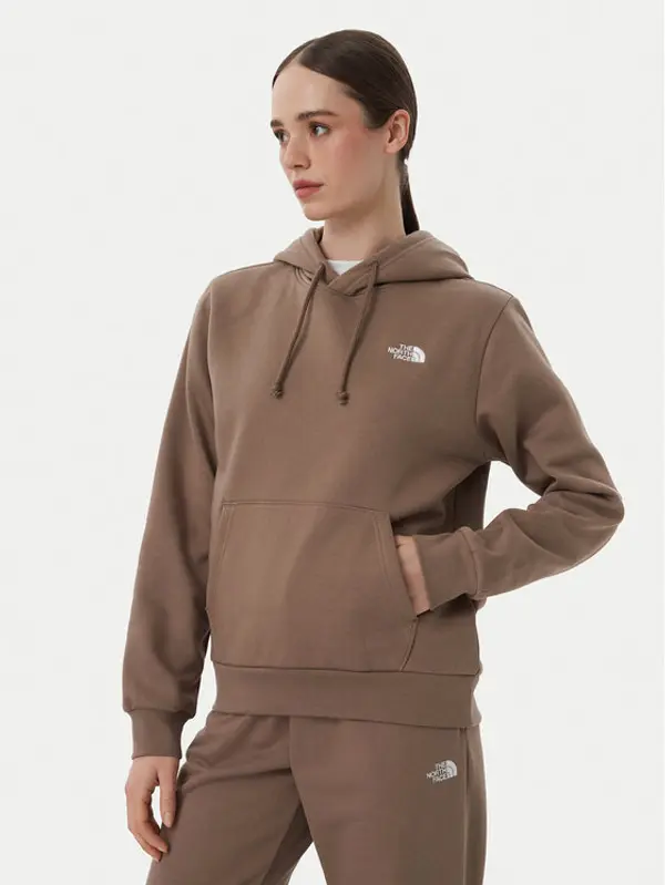The North Face The North Face Majica dugih rukava Evolution Simple Dome NF0A8CWN Svijetlo smeđa Regular Fit