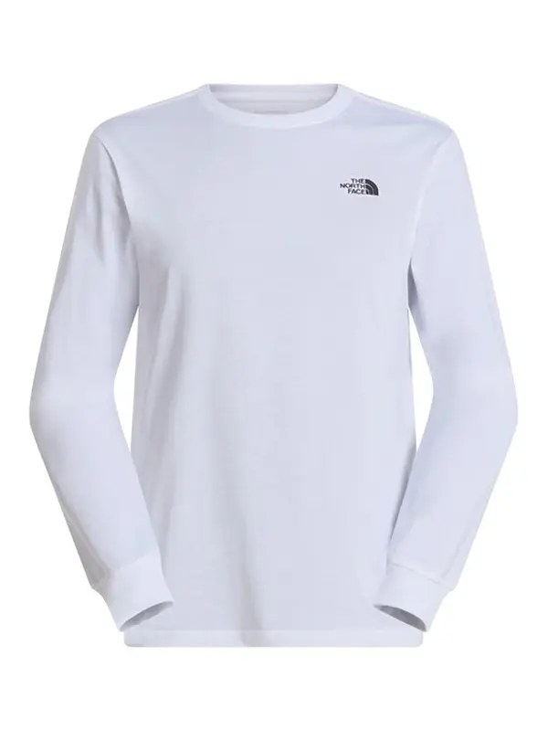 The North Face The North Face Majica dugih rukava Evolution Simple Dome NF0A8EU3 Bijela