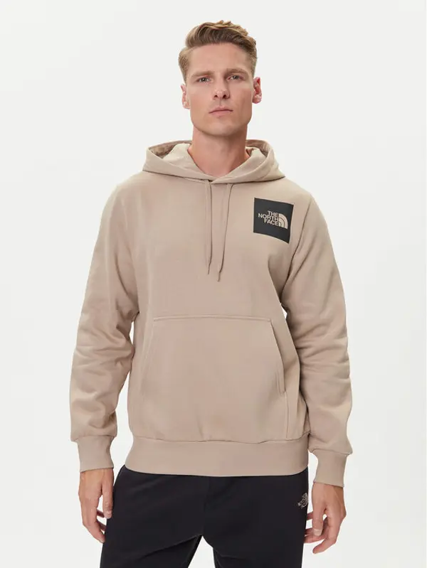 The North Face The North Face Majica dugih rukava Fine NF0A89EU Bež Regular Fit