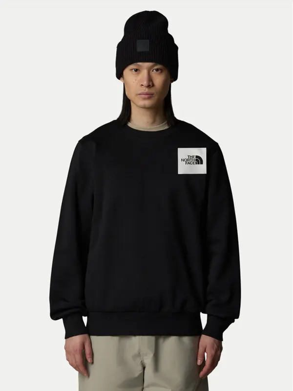 The North Face The North Face Majica dugih rukava Fine NF0A89EV Crna Regular Fit