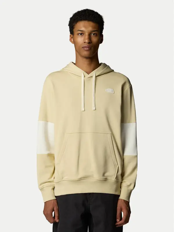 The North Face The North Face Majica dugih rukava Terry NF0A8C2B Bež Relaxed Fit
