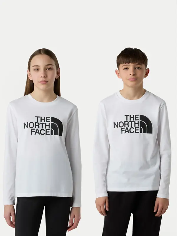 The North Face The North Face Majica Easy NF0A89J2 Bijela Regular Fit
