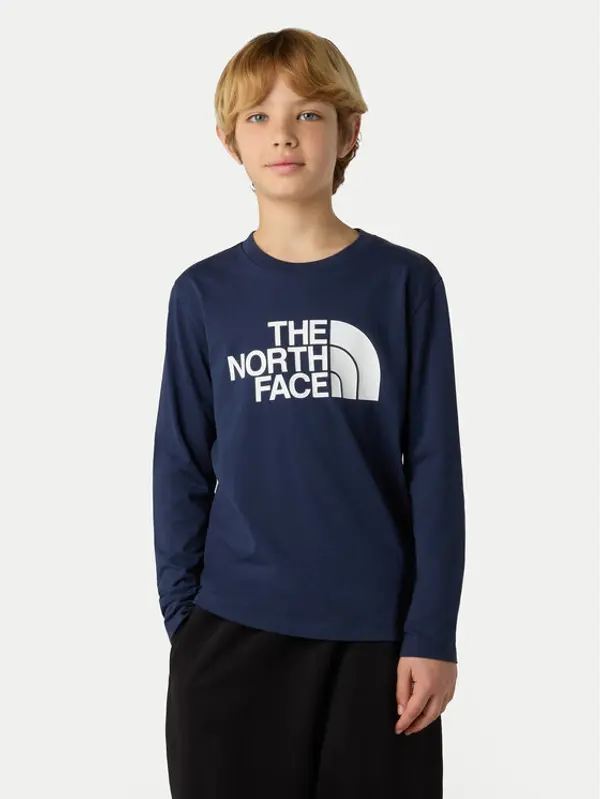 The North Face The North Face Majica Easy NF0A89J2 Tamnoplava Regular Fit