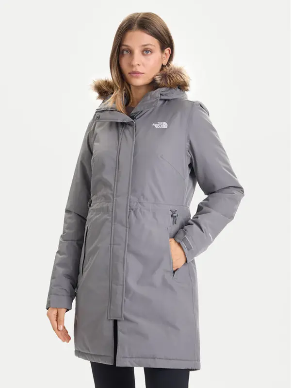 The North Face The North Face Parka Zaneck NF0A8DZN Siva Regular Fit