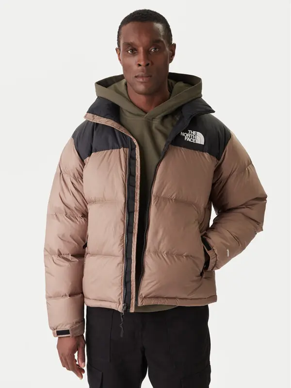 The North Face The North Face Pernata jakna 1996 Retro Nuptse NF0A3C8D Smeđa Loose Fit
