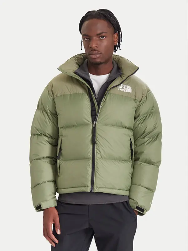 The North Face The North Face Pernata jakna 1996 Retro Nuptse NF0A3C8D Zelena Loose Fit