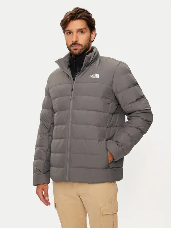 The North Face The North Face Pernata jakna Aconcaqua NF0A84HZ Siva Regular Fit