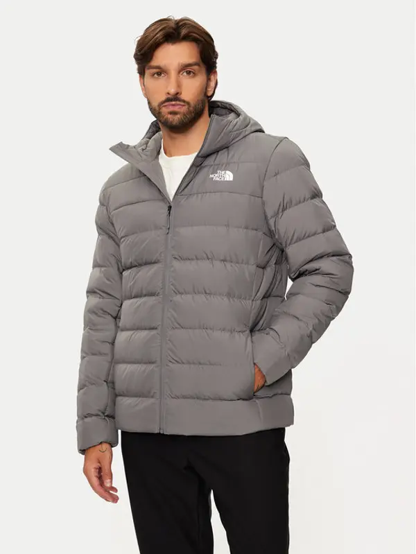 The North Face The North Face Pernata jakna Aconcaqua NF0A84I1 Siva Regular Fit