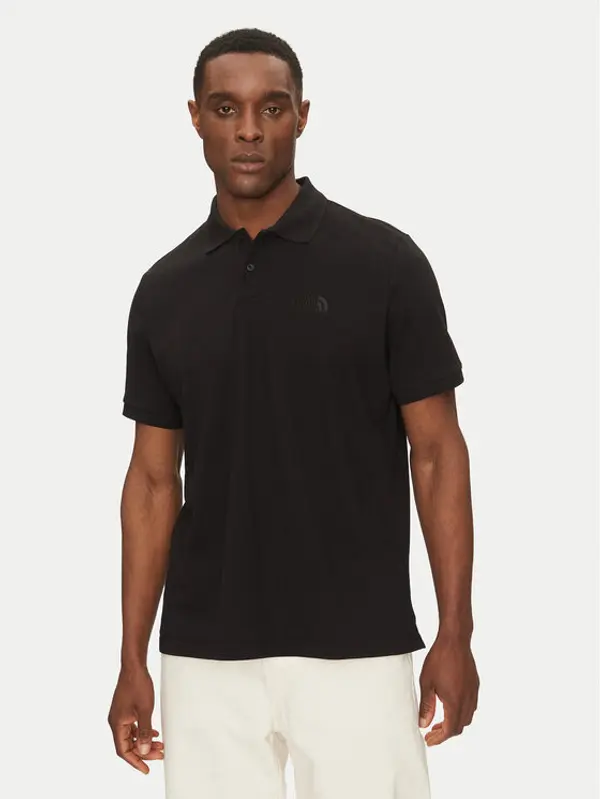 The North Face The North Face Polo Essential NF0A8C1P Crna Regular Fit