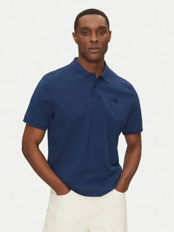 The North Face The North Face Polo Essential NF0A8C1P Plava Regular Fit