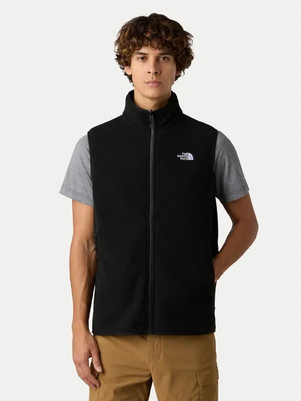The North Face The North Face Prsluk Glacier NF0A8DQN Crna Regular Fit