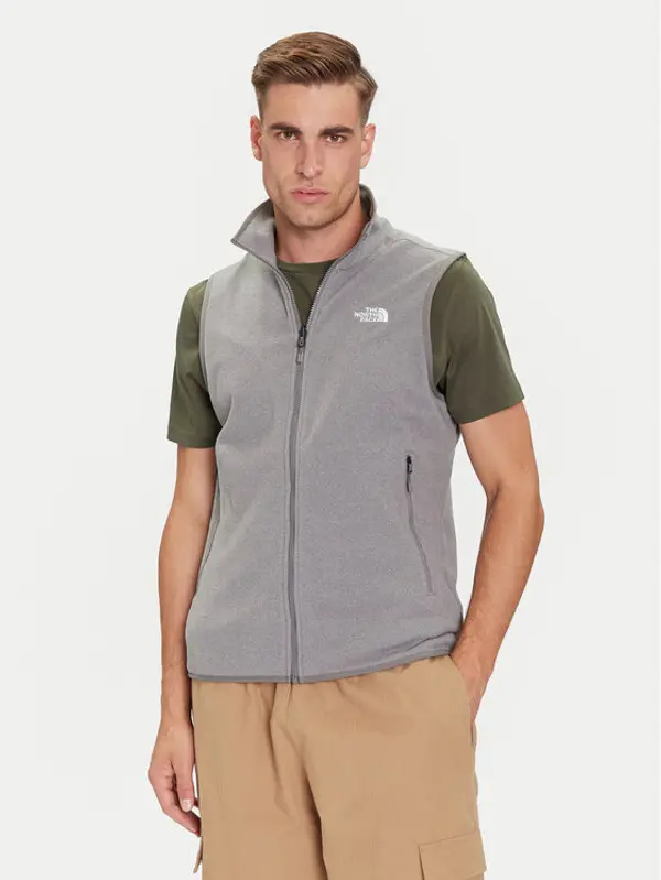 The North Face The North Face Prsluk Glacier NF0A8DQN Siva Regular Fit