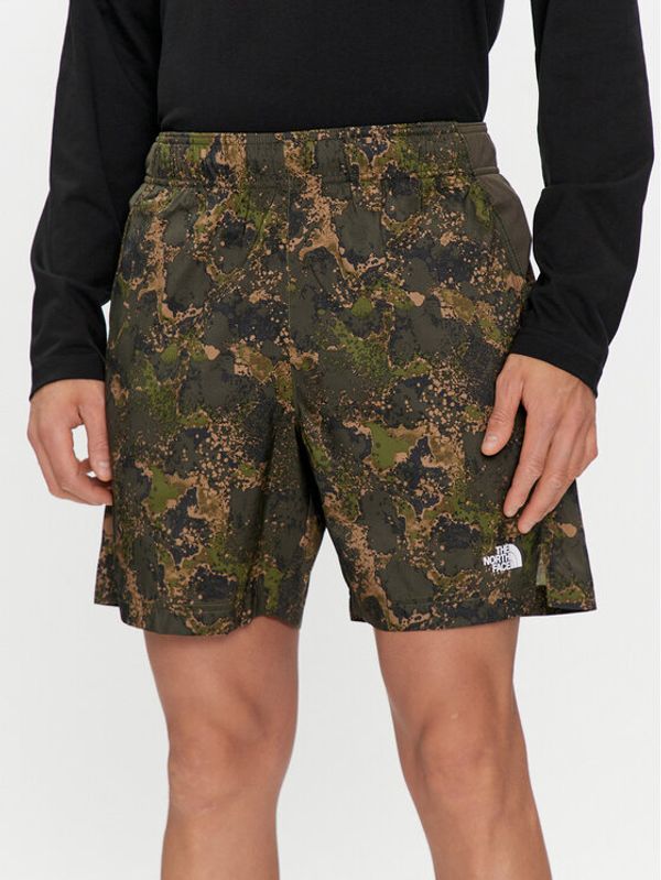 The North Face The North Face Sportske kratke hlače 24/7 NF0A886W Zelena Regular Fit