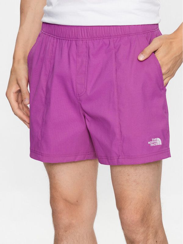 The North Face The North Face Sportske kratke hlače Class V NF0A5A5X Ljubičasta Regular Fit