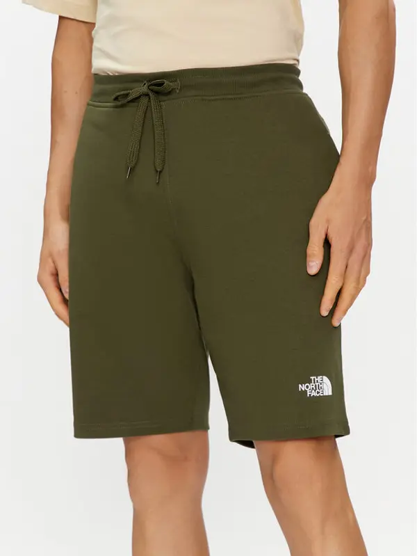 The North Face The North Face Sportske kratke hlače Graphic NF0A3S4F Zelena Regular Fit