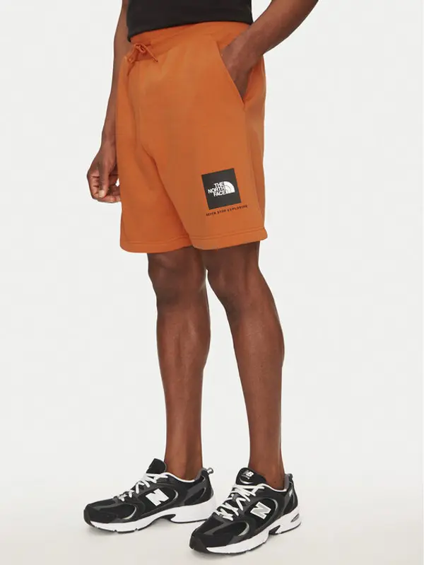 The North Face The North Face Sportske kratke hlače Nse Box NF0A8C1J Smeđa Regular Fit