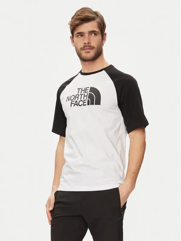 The North Face The North Face T-shirt Easy NF0A87N7 Bijela Regular Fit