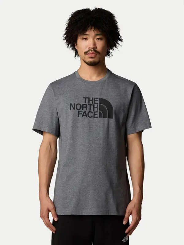 The North Face The North Face T-shirt Easy NF0A8A6C Siva Regular Fit