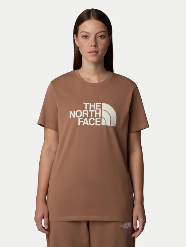 The North Face The North Face T-shirt Easy NF0A8A6G Smeđa Loose Fit