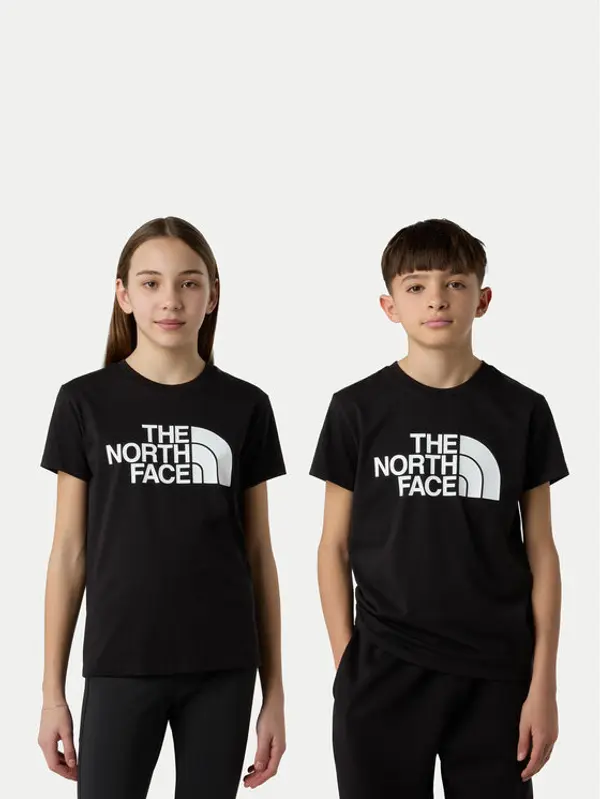 The North Face The North Face T-shirt Easy NF0A8EHG Crna Regular Fit