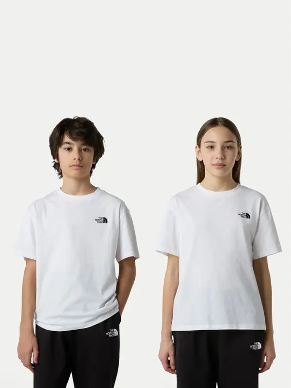 The North Face The North Face T-shirt Essential NF0A8EFP Bijela Relaxed Fit