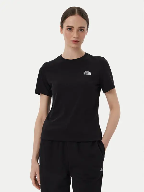 The North Face The North Face T-shirt Evolution Simple Dome Slm NF0A8FX7 Crna Regular Fit