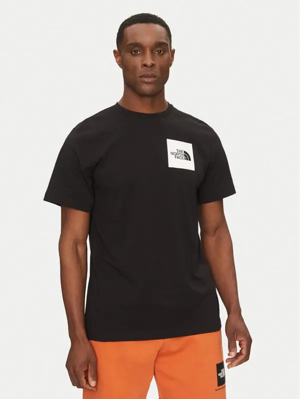 The North Face The North Face T-shirt Fine NF0A8A6M Crna Regular Fit