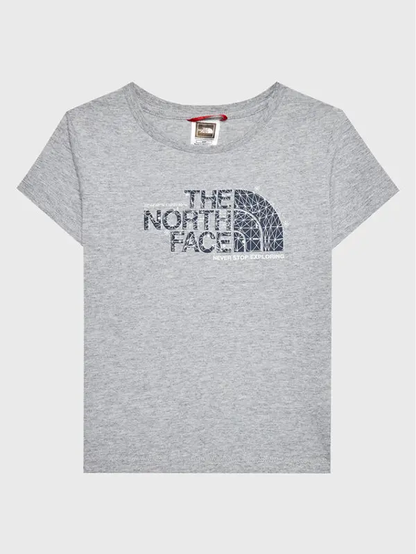 The North Face The North Face T-shirt Graphic NF0A7X5B Siva Regular Fit