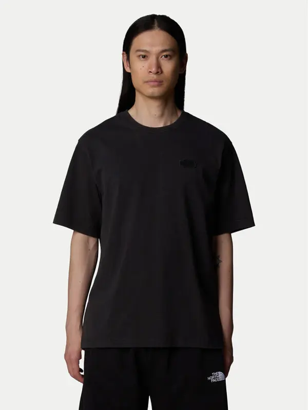 The North Face The North Face T-shirt Nature NF0A8BVY Crna Loose Fit
