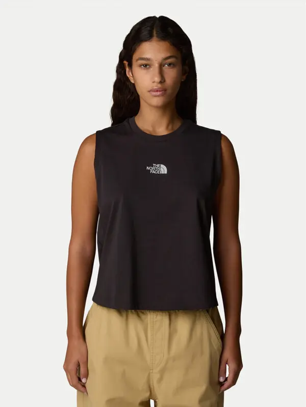 The North Face The North Face T-shirt Never Stop NF0A8C3E Crna Relaxed Fit