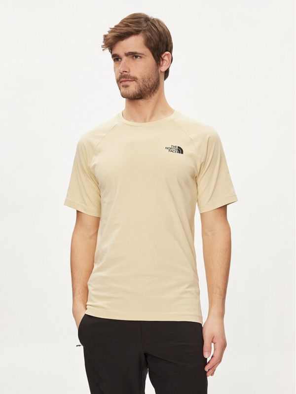 The North Face The North Face T-shirt NF0A87NU Bež Regular Fit