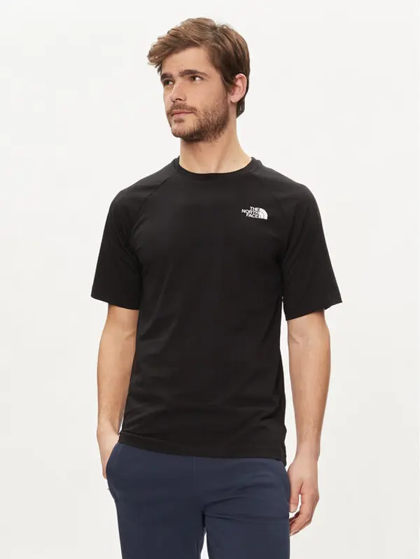 The North Face The North Face T-shirt NF0A87NU Crna Regular Fit