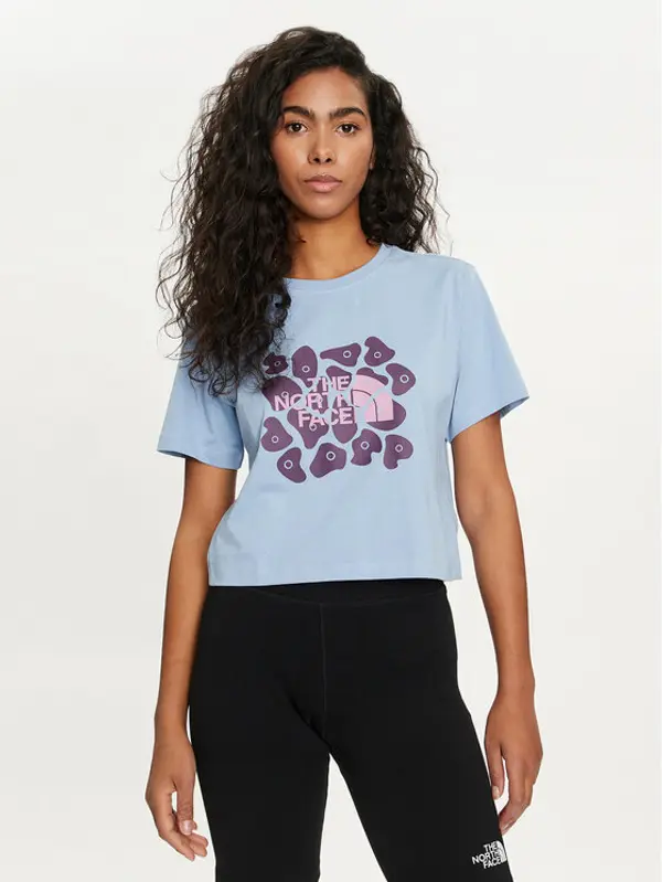 The North Face The North Face T-shirt NF0A880M Plava Regular Fit