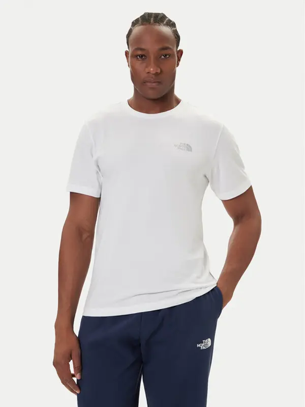 The North Face The North Face T-shirt NSE Box NF0A8C4V Bijela Regular Fit