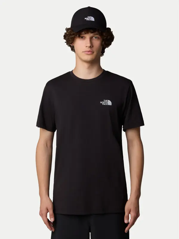 The North Face The North Face T-shirt NSE Box NF0A8C4V Crna Regular Fit