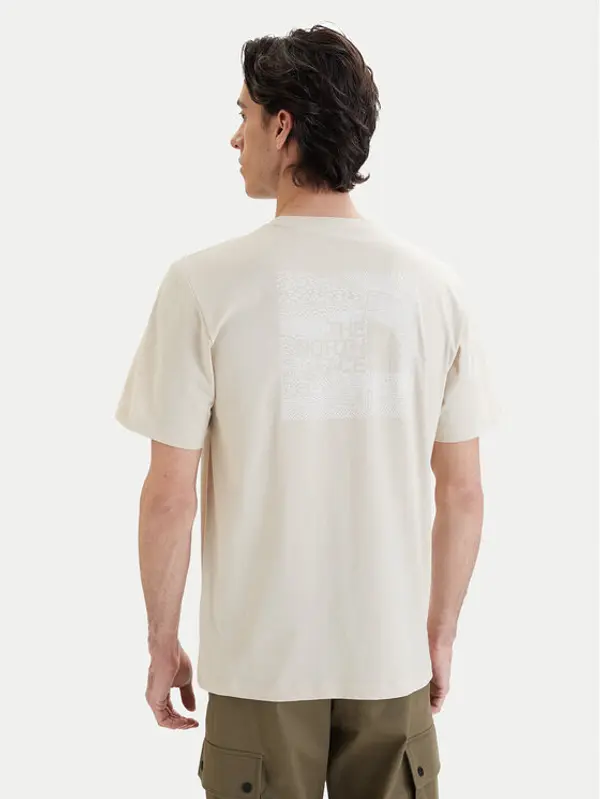 The North Face The North Face T-shirt NSE Box NF0A8GV2 Bež Regular Fit