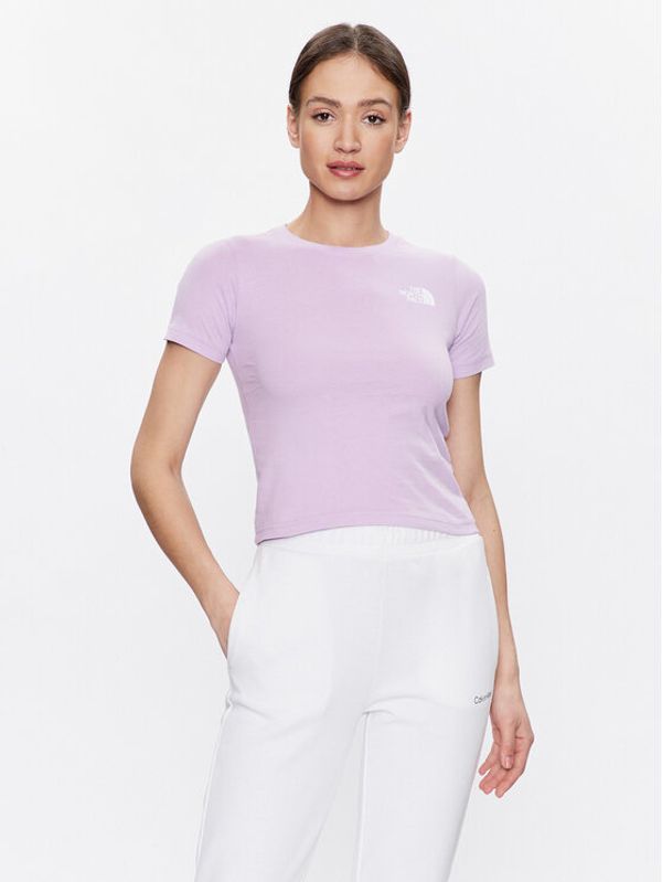 The North Face The North Face T-shirt Redbox NF0A82EB Ljubičasta Relaxed Fit