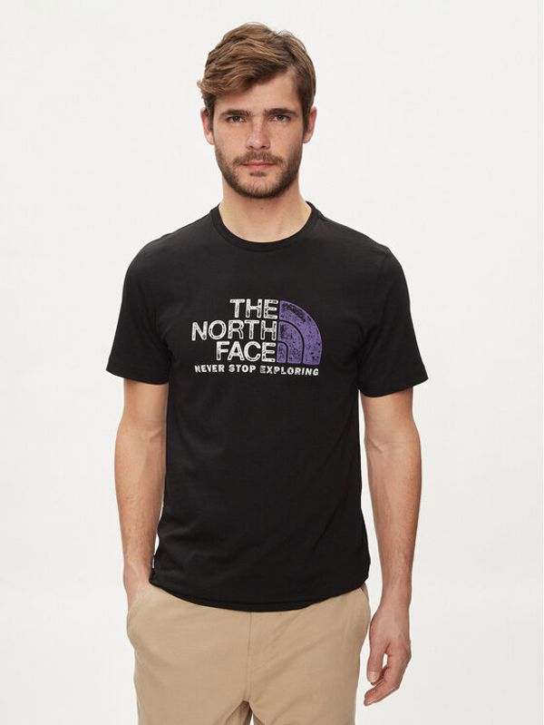 The North Face The North Face T-shirt Rust 2 NF0A87NW Crna Regular Fit
