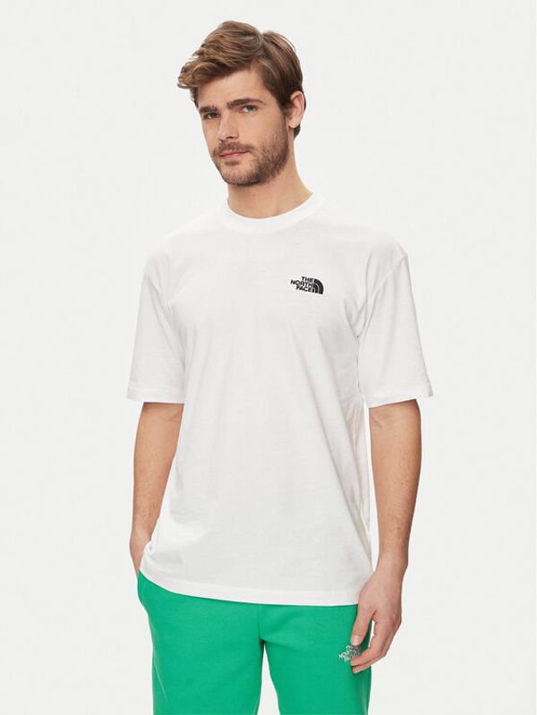 The North Face The North Face T-shirt Simple Dome NF0A87NR Bijela Oversize