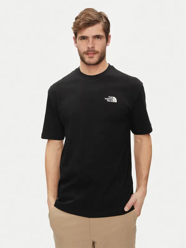 The North Face The North Face T-shirt Simple Dome NF0A87NR Crna Oversize