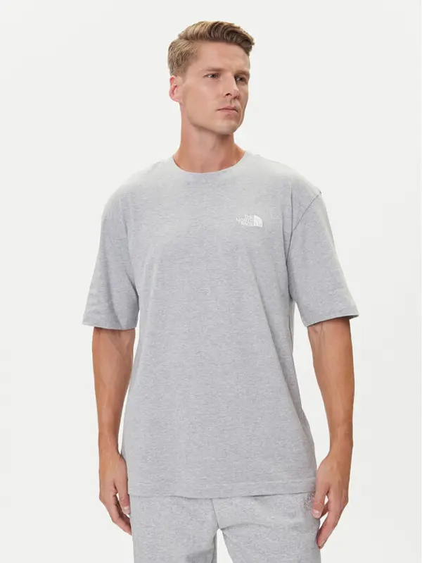 The North Face The North Face T-shirt Simple Dome NF0A87NR Siva Oversize