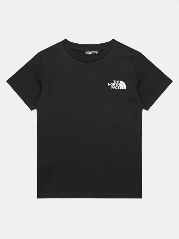 The North Face The North Face T-shirt Simple Dome NF0A8DRP Crna Regular Fit