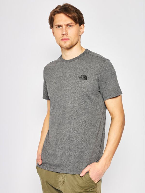 The North Face The North Face T-shirt Simple Dome Tee NF0A2TX5 Siva Regular Fit