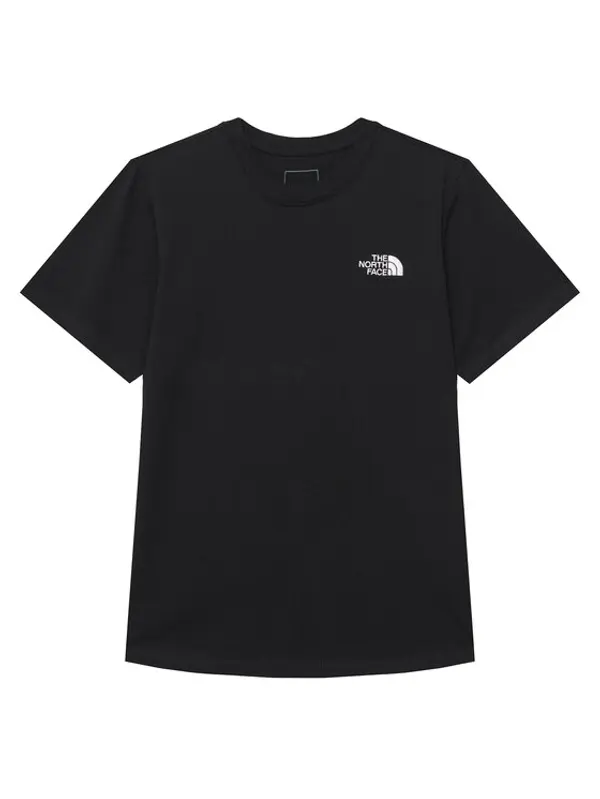 The North Face The North Face T-shirt Teen Evolution Simple NF0A8F9Z Crna Regular Fit
