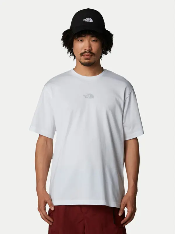 The North Face The North Face T-shirt Unisex SS Never Stop NF0A8C3A Bijela Relaxed Fit